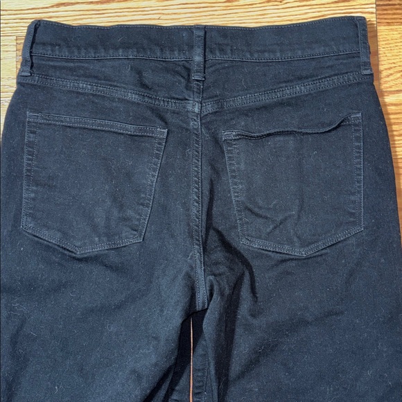 J. Crew Wide-Leg Crop Black Jeans - Picture 5 of 5